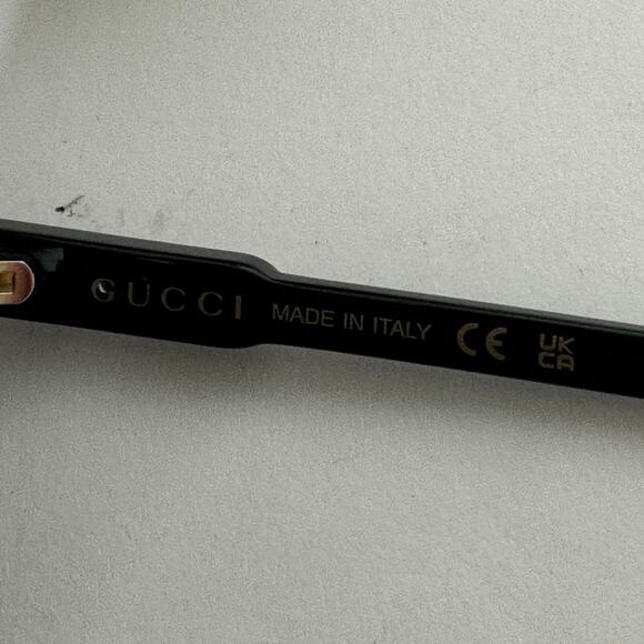 Gucci NWOT Black Oversize Square Sunglasses - Picture 4 of 7